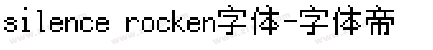 silence rocken字体字体转换